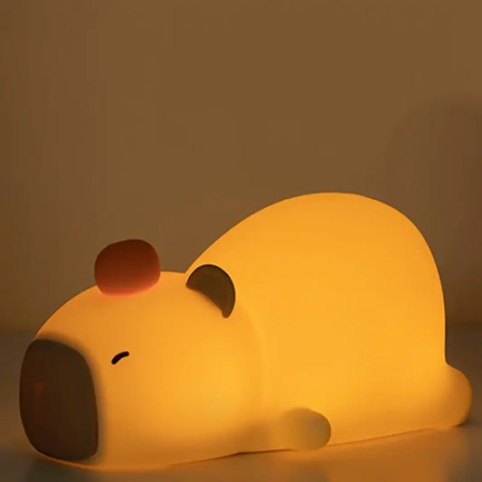 Cute Glow Capybara