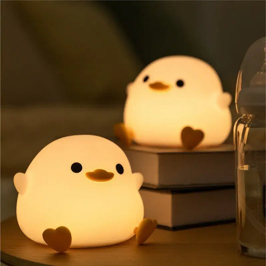 Cute Glow Bean Duck